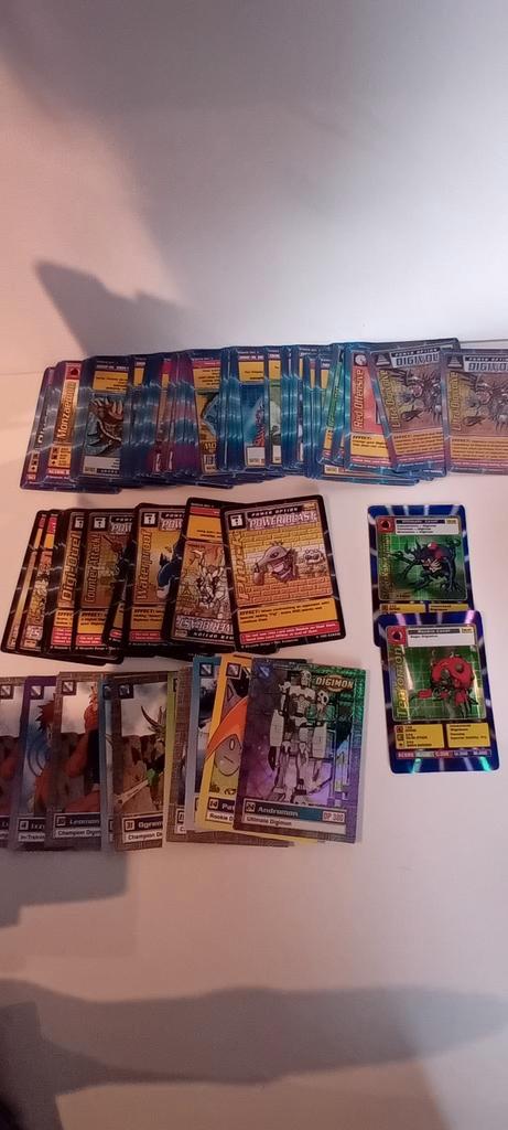 Digimon Kaarten Collectie, Hobby en Vrije tijd, Verzamelkaartspellen | Magic the Gathering, Gebruikt, Losse kaart, Foil, Ophalen of Verzenden