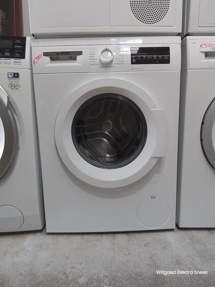 Bosch serie 6 wasmachine, 3 mnd garantie 3669, Witgoed en Apparatuur, Wasmachines, Refurbished, Voorlader, 8 tot 10 kg, 85 tot 90 cm