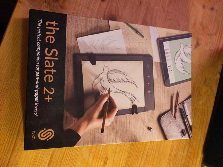 iSKN Slate 2+ Nieuwstaat + Extra Repaper Stylus, Computers en Software, Tekentablets, Nieuw, Multi-touch, Ophalen of Verzenden