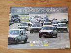 Opel Junior-Cup motorsport folder, Boeken, Auto's | Folders en Tijdschriften, Nieuw, Opel, Verzenden