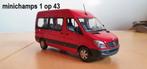 minichamps mb sprinter bus, Ophalen of Verzenden, Zo goed als nieuw, MiniChamps