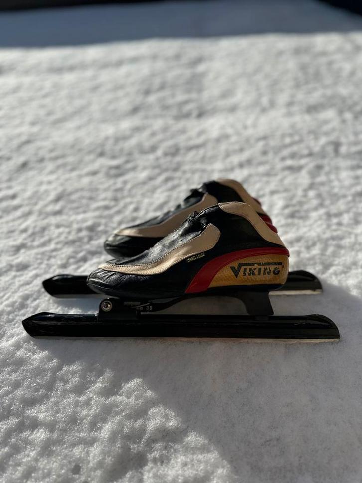 Viking Nagano Gold 2005 Klapschaats, Sport en Fitness, Schaatsen, Gebruikt, Noren, Viking, Klapschaats, Ophalen of Verzenden