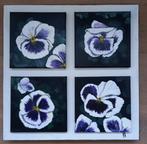 Bloemen schilderij - Trees Simons, Ophalen of Verzenden