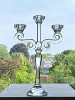 3-Armige Kandelaar Kristal XXL, Antiek en Kunst, Ophalen of Verzenden, Kristal