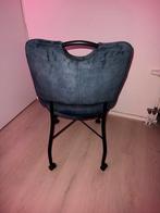 4 mooie stoelen!, Huis en Inrichting, Stoelen, Ophalen of Verzenden, Zo goed als nieuw, Blauw, Twee