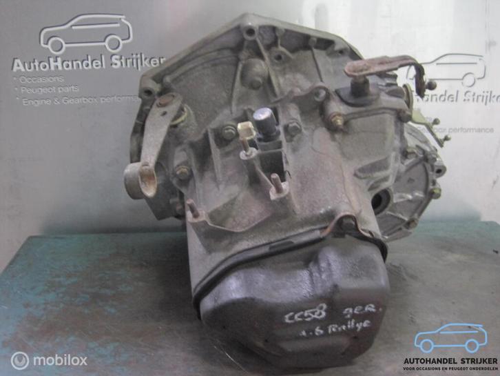 Gebr.&revisie versn.bak 20cc58 20cd15 Peugeot 106 1.6 Rallye, Auto-onderdelen, Transmissie en Toebehoren, Peugeot, Gebruikt, Ophalen of Verzenden