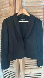 King louie tricot jasje blazer zwart S, Zwart, Ophalen of Verzenden, Zo goed als nieuw, Jasje