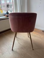 Fluwelen Stoel Sostrene Grene - Oud Roze, Gebruikt, Overige kleuren, Fluweel, Ophalen of Verzenden