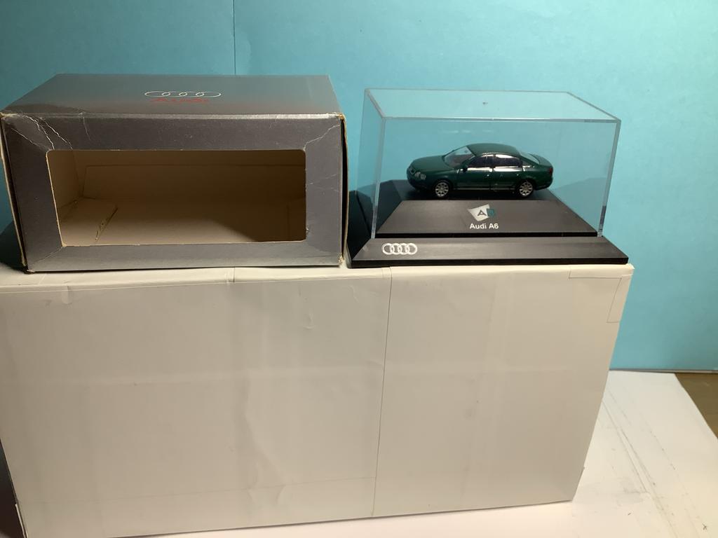 Audi A6 Miniatuurmodel - Zeldzaam!, Hobby en Vrije tijd, Modelauto's | 1:87, Ophalen of Verzenden, Nieuw, Auto, Rietze