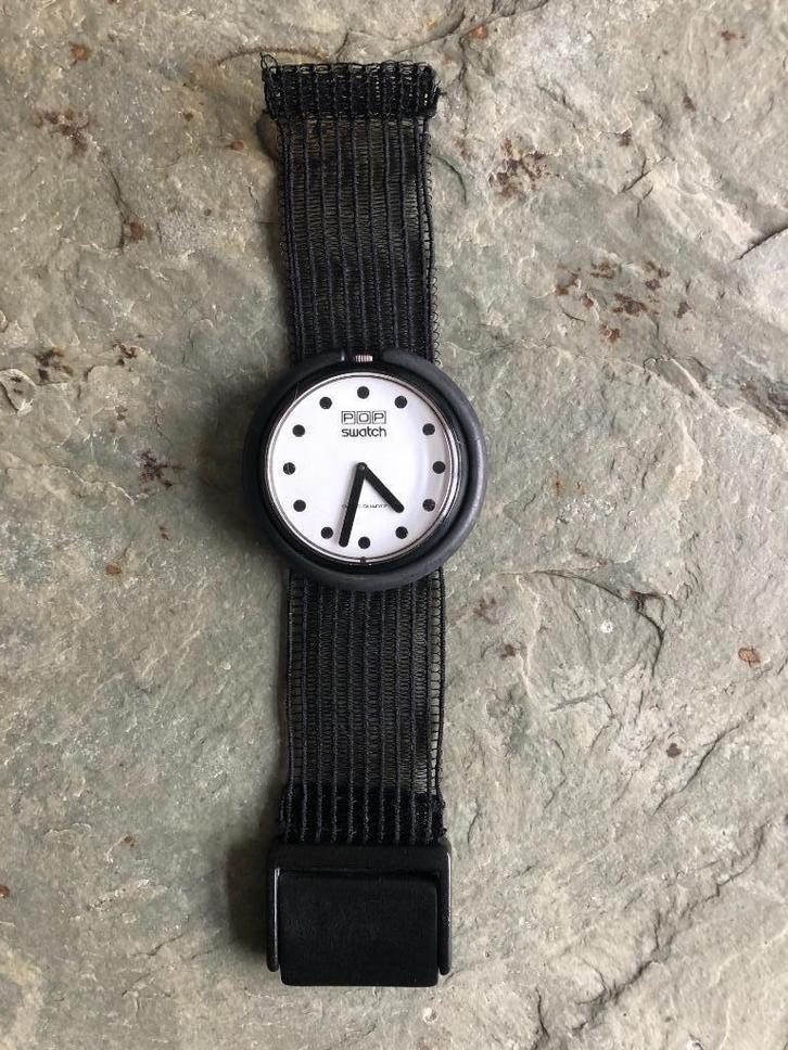 POP Swatch dameshorloge, vintage, werkend, Swiss quartz, Sieraden, Tassen en Uiterlijk, Overige Accessoires, Zo goed als nieuw