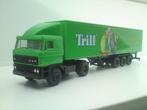 Herpa daf 3300 trailer Trill., Hobby en Vrije tijd, Modelauto's | 1:87, Ophalen of Verzenden, Zo goed als nieuw, Bus of Vrachtwagen