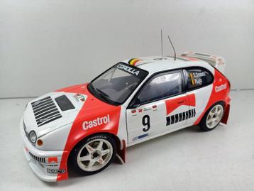 autoart 1/18 toyota corolla rally # 9 beschikbaar voor biedingen