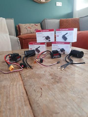 2 Nog super mooie Hobbywing Quicrun 10Bl120 Combo's te koop! beschikbaar voor biedingen