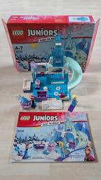 Lego Juniors Disney Frozen 10736 IJskasteel, Kinderen en Baby's, Speelgoed | Duplo en Lego, Ophalen of Verzenden, Zo goed als nieuw