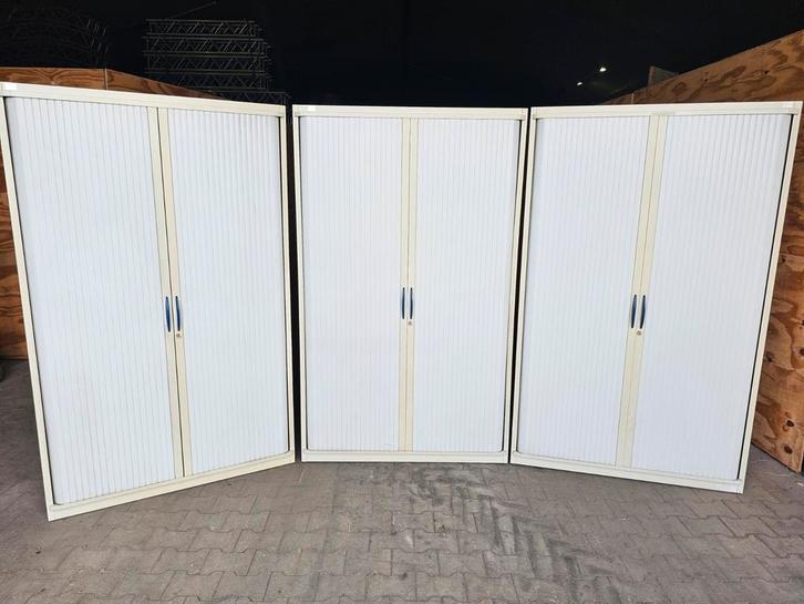 Serie roldeurkasten van Steelcase, Huis en Inrichting, Kasten | Roldeurkasten en Archiefkasten, Gebruikt, 150 tot 200 cm, 100 tot 150 cm