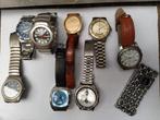 Negen vintage horloges - dames en heren, Overige merken, Staal, Gebruikt, Staal