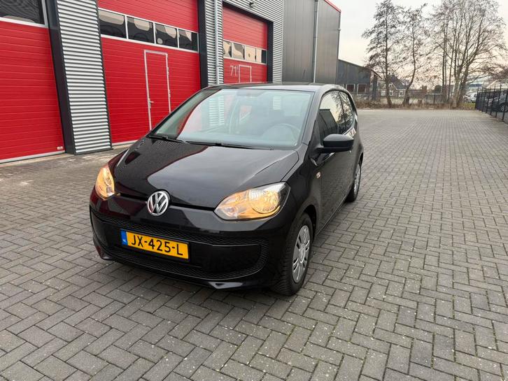 Volkswagen up! 1.0 44KW/60PK 3-DRS 2016 Zwart, Auto's, Volkswagen, Particulier, up!, Benzine, B, Hatchback, Handgeschakeld, Origineel Nederlands