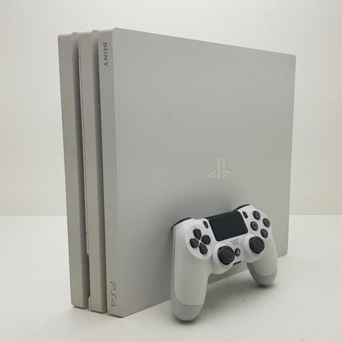 PlayStation 4 Pro 1TB – Wit (incl. witte controller), Spelcomputers en Games, Spelcomputers | Sony PlayStation 4, Zo goed als nieuw