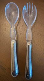 Sla couvert met zwaar chrome steel, Ophalen of Verzenden, Rvs of Chroom