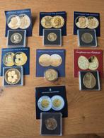 Verzameling Herdenkingsmunten Verguld/Verzilverd 2, Koningin Beatrix, Euro's, Ophalen of Verzenden, Losse munt