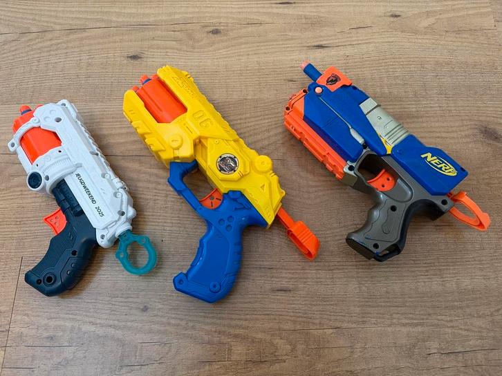 Nerf Switch Shot 6X-3 & Zuru XShot - Gebruikt, Kinderen en Baby's, Speelgoed | Buiten | Actiespeelgoed, Gebruikt, Ophalen of Verzenden