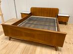 Retro Twijfelaar, Huis en Inrichting, Slaapkamer | Bedden, Ophalen, 190 cm of minder, Zo goed als nieuw, Twijfelaar
