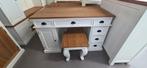 Bureau Oltisa wit Teakhout!, Huis en Inrichting, Ophalen, Nieuw, Bureau