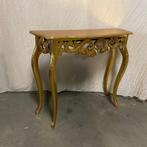 Barok sidetable - 90 x 31 cm - Goud - Bij TTM Wonen, TTM Wonen, Meubels – (Perzische) Tapijten en Woonaccessoires, 50 tot 100 cm