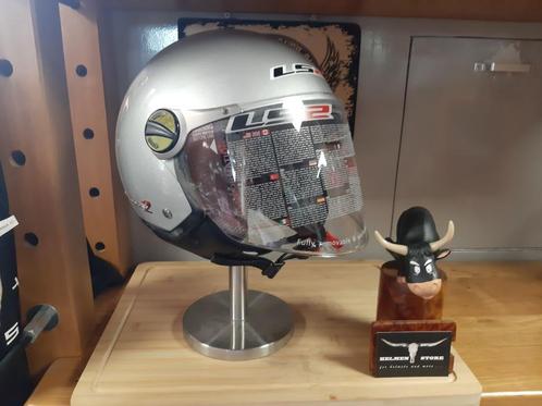 LS2 Rocket helm zilver S brommer scooter helm snorfiets helm, Motoren, Kleding | Motorhelmen, Dames, Heren, Kinderen, Jethelm