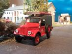 1/43 GAZ 69 4x4 Brandweer assistentie-voertuig - DeAgostini, Ophalen of Verzenden, Gebruikt, Auto, Overige merken