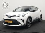 Toyota C-HR 2.0 Hybrid Style 184pk Dealer O.H. | Half Ledere, Auto's, 4 cilinders, Leder en Stof, Wit, Bedrijf