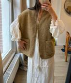 Sissel Edelbo gilet reversible teddy boho vintage zazi land, Kleding | Dames, Maat 38/40 (M), Bruin, Ophalen of Verzenden, Zo goed als nieuw