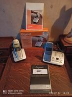 2x Gigaset Siemens, Telecommunicatie, Vaste telefoons | Handsets en Draadloos, Ophalen of Verzenden, Gebruikt, 2 handsets, Stralingsarm