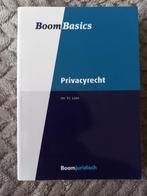 BoomBasics Privacyrecht Mr. V.I. Laan Boomjuridisch, Ophalen of Verzenden, Beta, Zo goed als nieuw, WO