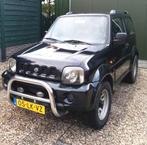 Suzuki Jimny 2003 4x4 NAP, Stof, Metallic lak, 4 cilinders, Zwart
