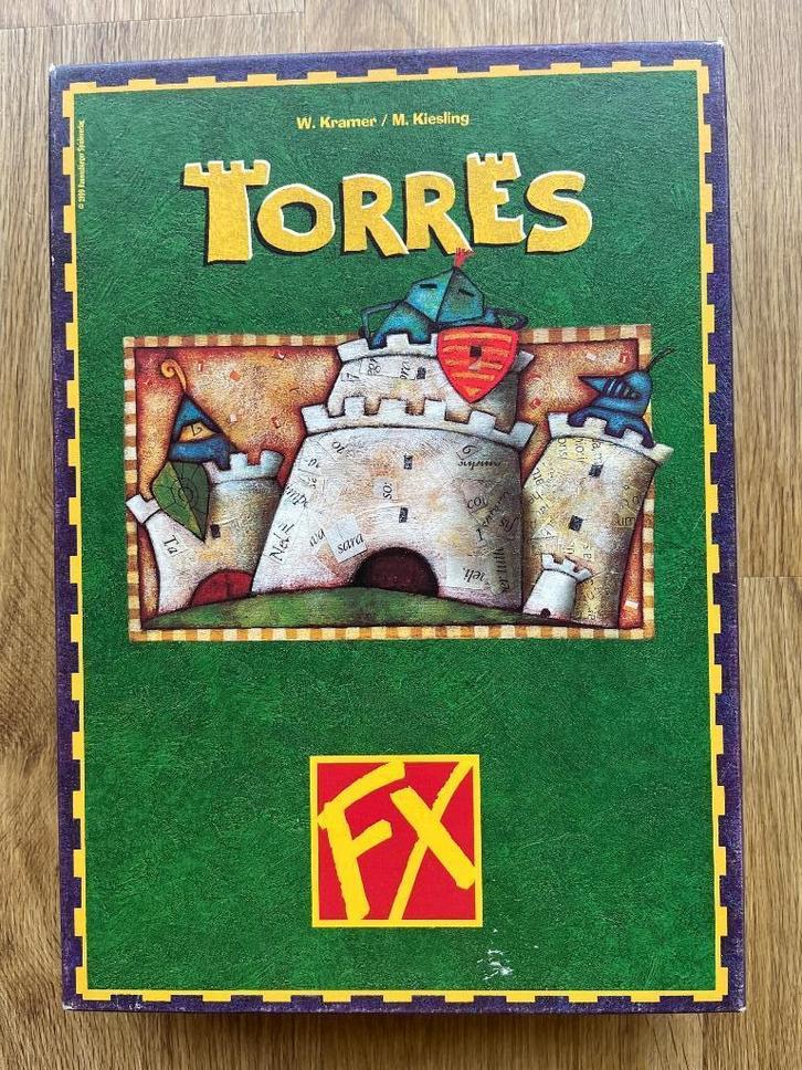 Torres, Hobby en Vrije tijd, Gezelschapsspellen | Bordspellen, Gebruikt, Drie of vier spelers, Ophalen of Verzenden