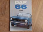 Daf 66 Coupé 09/72  brochure 1973, Verzenden, Nieuw, Overige merken