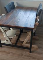 Eettafel, Huis en Inrichting, Tafels | Eettafels, Ophalen, Gebruikt, 50 tot 100 cm, 150 tot 200 cm