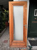 Deur massief hout 78,7 x 198,8 cm, Doe-het-zelf en Verbouw, Deuren en Horren, Ophalen, Gebruikt, Minder dan 80 cm, Minder dan 200 cm