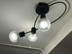 Grappig vormgegeven lamp mrt 3 glazen bollen, Ophalen of Verzenden, Zo goed als nieuw