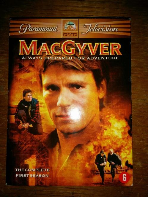 6-Disc DVD Mac Gyver MacGyver / seizoen 1 / 1012 minuten NLO, Cd's en Dvd's, Dvd's | Tv en Series, Actie en Avontuur, Boxset, Vanaf 6 jaar