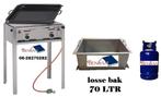 Barbecue losse bak XXL 70 ltr bak huren bensan enter, Ophalen, Zo goed als nieuw, Overige