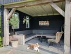 Loungeset steigerhout, Tuin en Terras, Tuinsets en Loungesets, Meer dan 8 zitplaatsen, Gebruikt, Loungeset, Ophalen