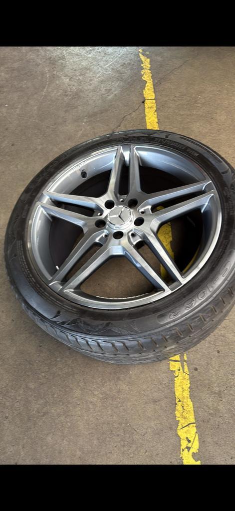 Mercedes breedset zomer, Auto-onderdelen, Banden en Velgen, Banden en Velgen, Zomerbanden, 19 inch, 255 mm, Ophalen of Verzenden