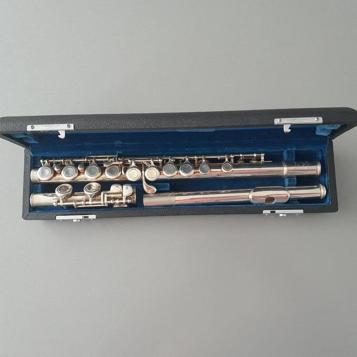 dwarsfluit, Muziek en Instrumenten, Blaasinstrumenten | Dwarsfluiten en Piccolo's, Gebruikt, Dwarsfluit, Ophalen