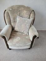 Een tweepersoons bank en twee stoelen., Ophalen, Gebruikt, Eenpersoons, Minder dan 150 cm