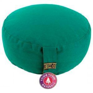 Meditatie/yoga kussen, Huis en Inrichting, Woonaccessoires | Kussens, Gebruikt, Geel, Rond, Ophalen