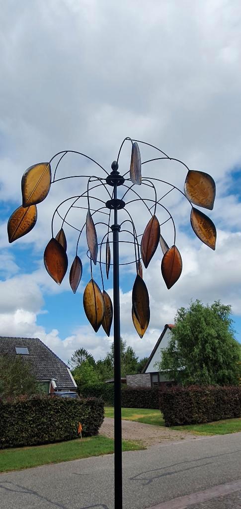 WINDMOLEN / HERFSTBLAD / windspinner, Tuin en Terras, Windwijzers en Windmolens, Nieuw, Ophalen of Verzenden