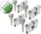 AXA Xtreme Secuity SKG* - 30/30 - per 4 Stuks cilindersloten, Ophalen of Verzenden, Zo goed als nieuw, Rvs, Slot