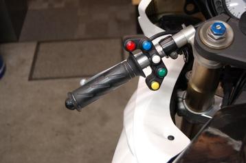 5 button Motogp Stuurschakelaar start stop schakelaar gp beschikbaar voor biedingen